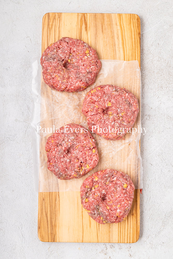 Southwest Corn Chip Burgers