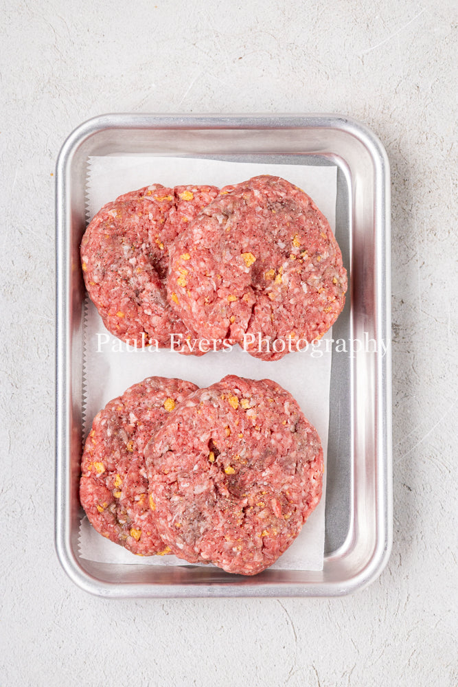 Southwest Corn Chip Burgers