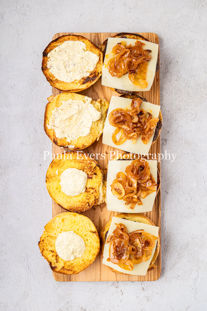 Southwest Corn Chip Burgers