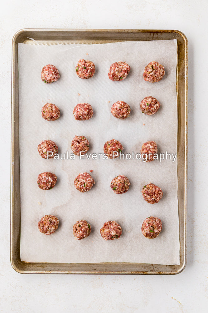 Spiced Pork Meatballs with Apricot Wine Sauce (aka Apricot Meatballs)