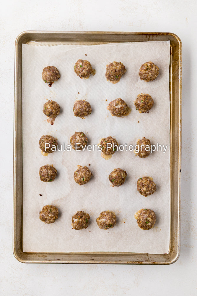 Spiced Pork Meatballs with Apricot Wine Sauce (aka Apricot Meatballs)