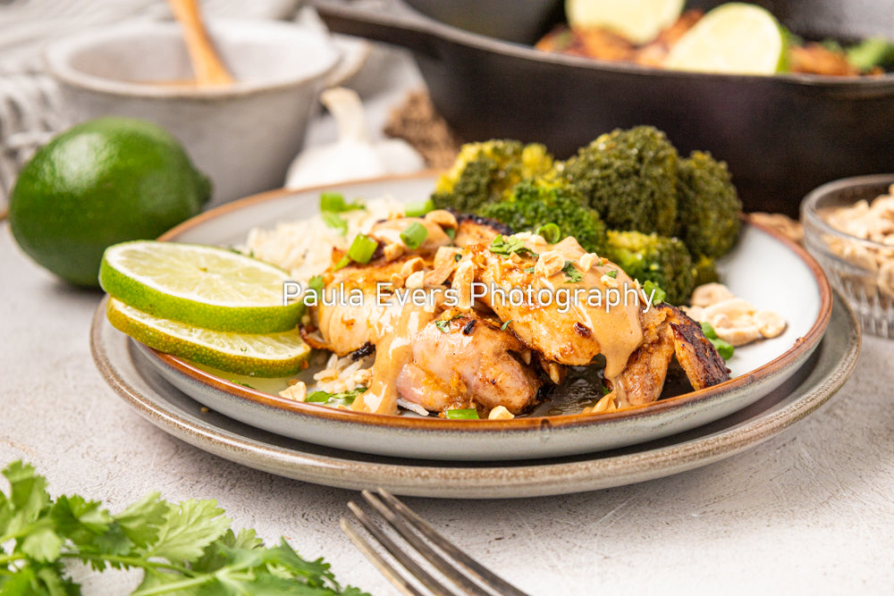 Thai Chicken with Peanut Sauce