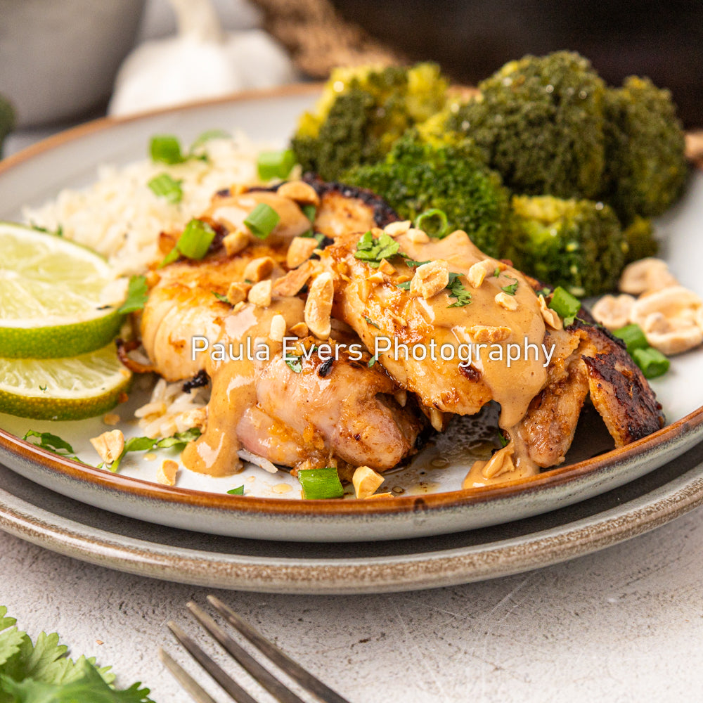 Thai Chicken with Peanut Sauce