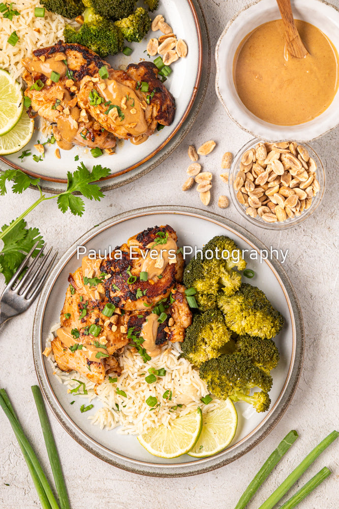 Thai Chicken with Peanut Sauce