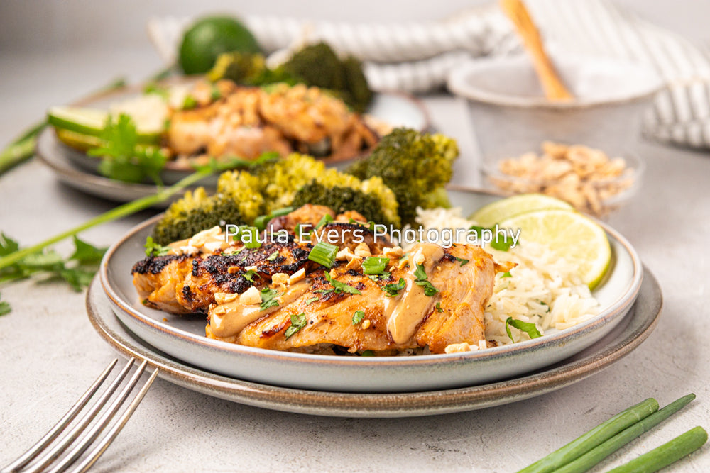 Thai Chicken with Peanut Sauce