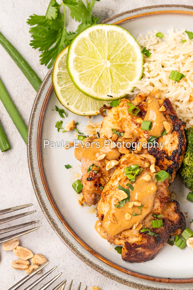 Thai Chicken with Peanut Sauce