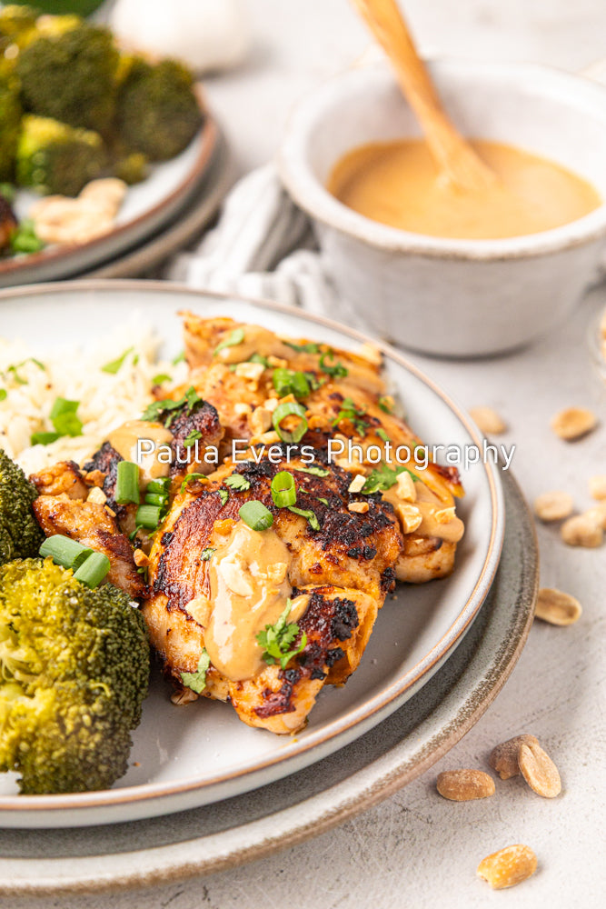 Thai Chicken with Peanut Sauce