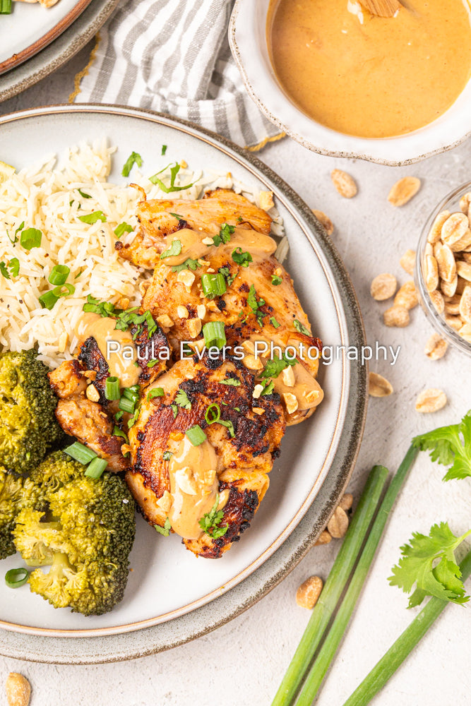 Thai Chicken with Peanut Sauce