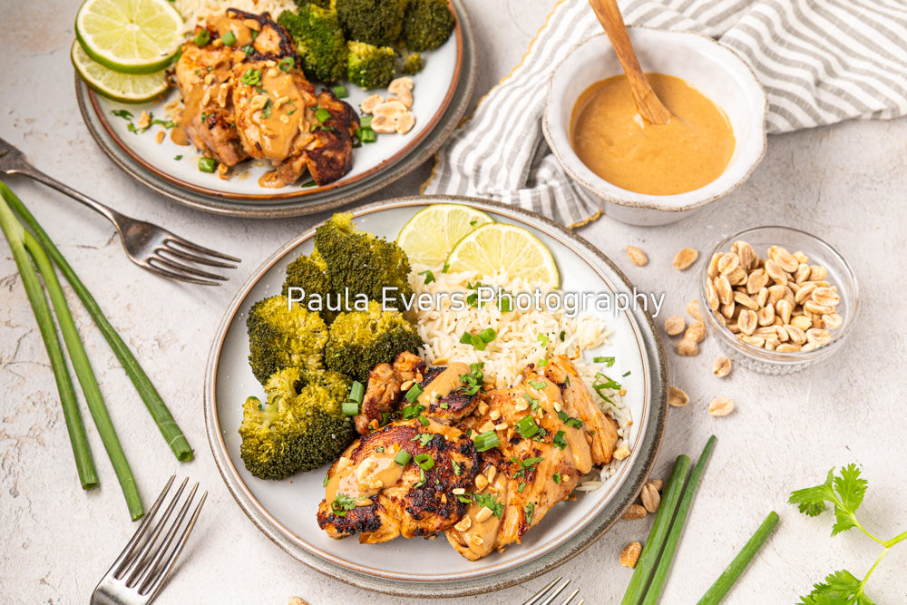 Thai Chicken with Peanut Sauce