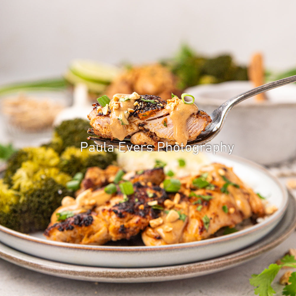 Thai Chicken with Peanut Sauce