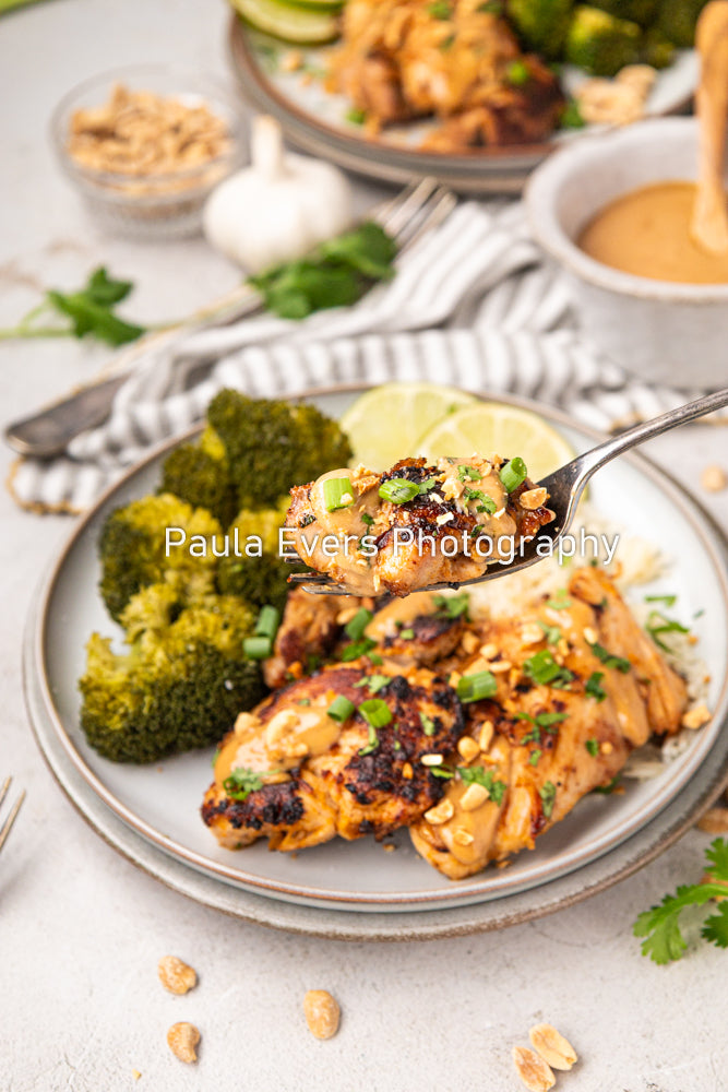 Thai Chicken with Peanut Sauce