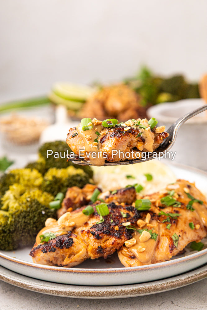 Thai Chicken with Peanut Sauce