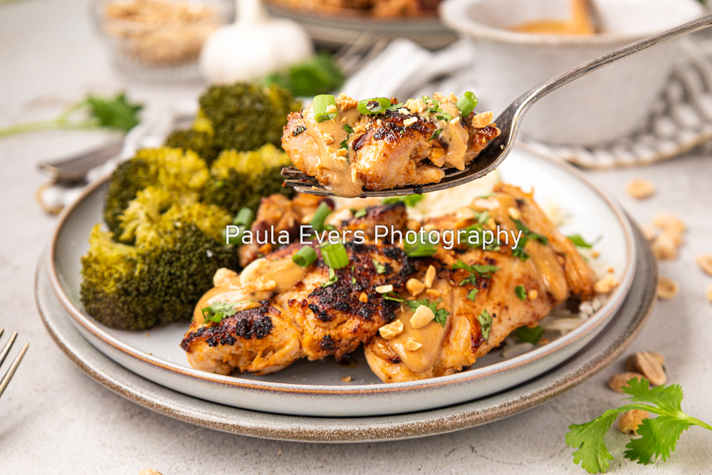 Thai Chicken with Peanut Sauce